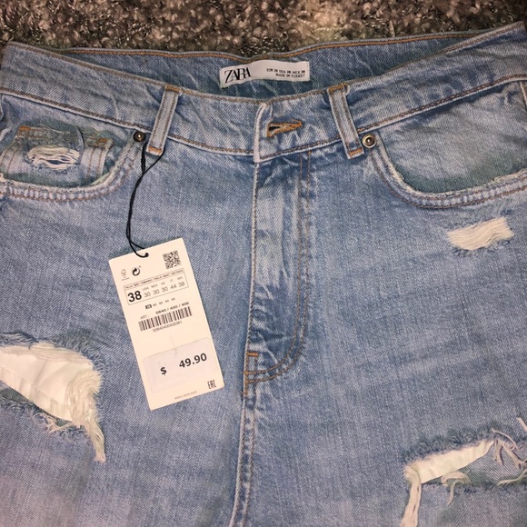 Denim Ripped Jeans - Picture 4 of 6